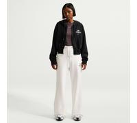 Nike Phoenix Oversize-Fleece-Hoodie mit durchgehendem Reißverschluss (Damen) - Schwarz XL (EU 48-50) IO4757-010