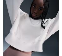 Nike DQ5761-104 W NSW PHNX FLC OOS Crew Sweatshirt Damen LT Orewood BRN/SAIL Größe XS