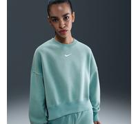 Nike Phoenix Fleece Over-Oversized Rundhals-Sweatshirt für Damen - Grün XL (EU 48-50) DQ5761-017