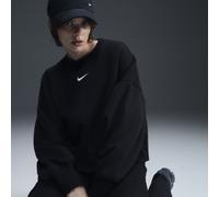 NIKE Sportswear Phoenix Over-Oversized Fleece Sweatshirt Damen 010 - black/sail XS