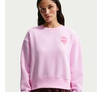 Nike Phoenix Fleece Oversize-Damen-Sweatshirt mit Rundhalsausschnitt - Pink M (EU 40-42) IU9082-663