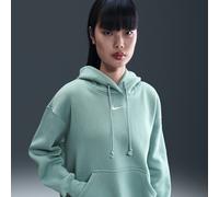 Nike Damen Kapuzenpullover Phoenix Fleece Oversized Pullover DQ5860-017 S Cannon/Sail