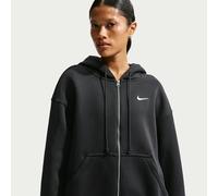 NIKE Damen NSW Phnx FLC Fz Os Hoodie Sweatshirt, Schwarzes Segel, M EU