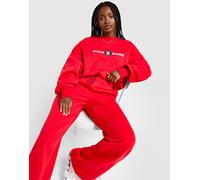 Nike Phoenix Fleece Shox Oversize-Damen-Sweatshirt mit Rundhalsausschnitt - Rot XL (EU 48-50) IO2245-657