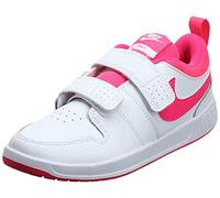 NIKE Pico 5, Unisex-Kinderschuh, Weiß/Hyper Pink, 18.5 EU