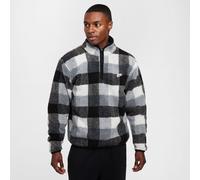 Nike Pile Half Zip Club Black/White/Smoke Grey da Uomo XL