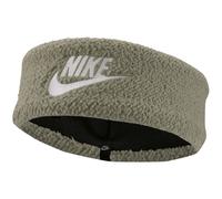 NIKE Plush Sherpa High-Pile Fleece Stirnband Damen 312 - light army/white