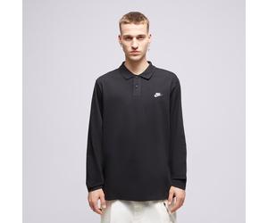 NIKE POLO M NK CLUB KNIT LS POLO US:M Schwarz