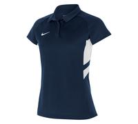 Nike - Poloshirt für Damen, Kontrasteinsatz, Raglanärmel (Marineblau/festes Weiß) S