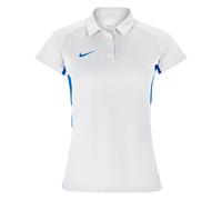 Nike - Poloshirt für Damen, Kontrasteinsatz, Raglanärmel (Weiß) XS