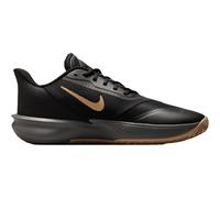 Nike Precision 7 Herren Basketballschuhe (FN4322-006, Schwarz/Fallschirmbeige/Eisengrau/Metallic Gold), Schwarz/Fallschirmbeige/Eisengrau/Metallic Gold, 43 EU
