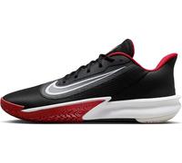 Nike Herren Precision VII Basketballschuh, Black White University Red, 40.5 EU