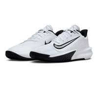 Nike Herren Precision 7 Basketballschuh, White/Black, 38 EU