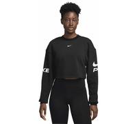 Nike Pro Dri-FIT French Terry W - Sweatshirt - Damen S Black