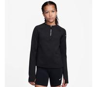 Nike Pro Dri-Fit Half-Zip Long Sleeve Mädchen T-Shirt, schwarz US: M