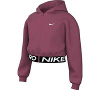 Nike Pro Fleece Dri-Fit-Kapuzenjacke Für Ältere Kinder (Mädchen), Sweet Beet/Sweet Beet/Black/White, HQ9312-634, XL