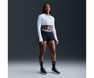 NIKE Pro Sculpt High-Waist 3" kurze Leggings Damen 010 - black/white M