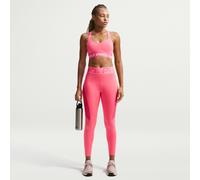 NIKE Pro Sculpt High-Waist 7/8-Leggings Damen 897 - sea coral/lt fusion red/white S
