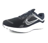 Laufschuh NIKE "QUEST 5" Gr. 44, schwarz-weiß (black, white, smoke, grey, dk, grey) Schuhe Herren (41409324-44)