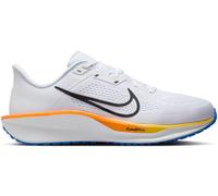 Laufschuh NIKE "QUEST 6", Herren, Gr. 45,5, weiß, off noir, blau crystal, total orange, Textil, Schuhe Laufschuh (86647953-45,5) weiß, off noir, blau crystal, total orange