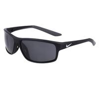 NIKE RABID 22 N IU4880X Sonnenbrille, Sport-Wrap, 62-mm-Glas, Mattschwarz/Dunkelgrau/Auge