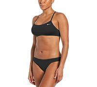 Nike Racerback Bikini-Set für Damen, Damen, Bikini, NESSA211-001, schwarz, XS