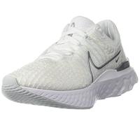 Nike React Infinity Run FK 3 Premium Damenschuhe, Weiß/Metallic-Silber/Pure Platinum, 38 EU