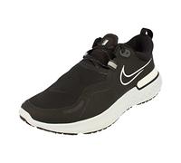 Nike React Miler Shield Herren Running Trainers CQ7888 Sneakers Schuhe (UK 9 US 10 EU 44, Black White Pure Platinum 002)