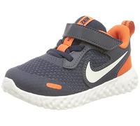 Nike Revolution 5 (TDV) Laufschuh Midnight Navy/White-Orange 19.5