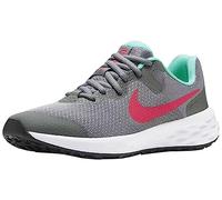 Nike Revolution 6 Schuhe von Gimnastica, Grau Smoke Grey Siren Red Washed Teal, 38 EU