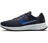 Nike Revolution 6 Straßenlaufschuh für Herren, Dark Obsidian/Hyper Royal-Black-Grey Fog, DC3728-400, 41 EU (8 US)