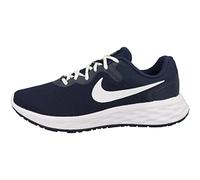 Nike Revolution 6 Straßenlaufschuh für Herren, Midnight Navy/White-Obsidian-Ashen Slate, DC3728-401, 42 EU (8.5 US)
