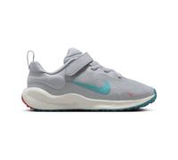 NIKE Revolution 7 Sneaker mit Klettverschluss Kinder 008 - wolf grey/dusty cactus-bright crimson 25