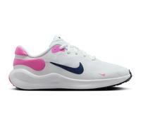 Nike Revolution 7 Schuh für ältere Kinder, White/Midnight Navy-Playful Pink, FB7689-103, 35 EU (3Y US)