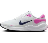 Nike Revolution 7 Schuh für ältere Kinder, White/Midnight Navy-Playful Pink, FB7689-103, 38.5 EU (6Y US)