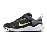 NIKE Kinder Laufschuhe REVOLUTION 7 (PSV) (FB7690) 28 BLACK/BARELY VOLT-SMOKE GREY-WHITE