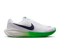 Laufschuh NIKE "Revolution 8", Herren, Gr. 45,5, weiß, midnight navy, grün spark, Synthetik, Textil, Schuhe Laufschuh, Topseller (57470510-45,5) weiß, midnight navy, grün spark