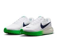 Nike Laufschuhe Revolution 8 Herren Weiß/Midnight Navy-Green Größe 44,5