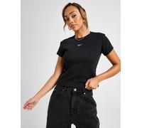 Nike Ribbed Slim T-Shirt Damen - Damen, Schwarz - S