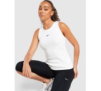 Nike Ribbed Tank Top - Damen, Weiss - S