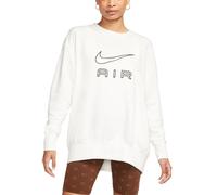 Nike Sail / Black Damen XL Nike Air Fleece Crew