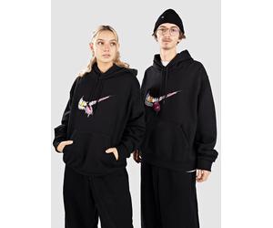 Nike SB Bb Swoosh Grill Hoodie black / white Herren Gr. M