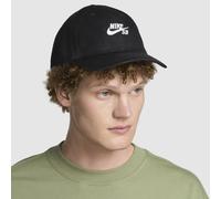 Nike SB Club unstrukturierte Skateboard-Cap - Schwarz S/M HF7278-010