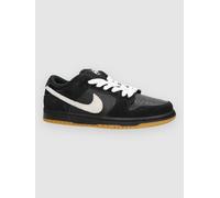 Nike SB Dunk Low Pro Skateschuhe blk / wht / blk / gum lt brown Gr. 11.5