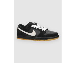 Nike SB Dunk Low Pro Skateschuhe blk / wht / blk / gum lt brown Gr. 8.0