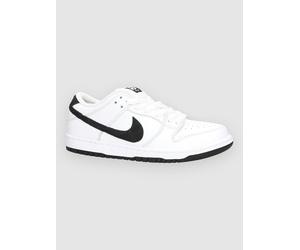 Nike SB Dunk Low Pro Skateschuhe white / black / white / black Gr. 5.0