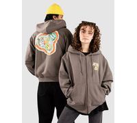 Nike SB Fleece Pull-Over Skate Sweatjacke cave stone / white Herren Gr. L