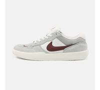 Nike SB Force 58 Sneaker - Platinium Tint / Dark Team Red - 40.5