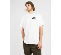 Nike SB Logo T-Shirt white / black Gr. XL