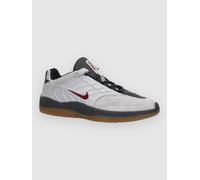 Nike Sb Vertebrae Skateschuhe lt smoke gry / dk team red Gr. 10.5